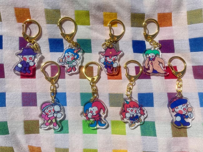 Clown Gacha! Random Charm