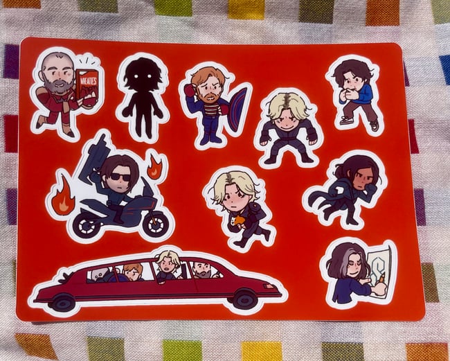 [ THUNDERBOLTS ] Sticker Sheet