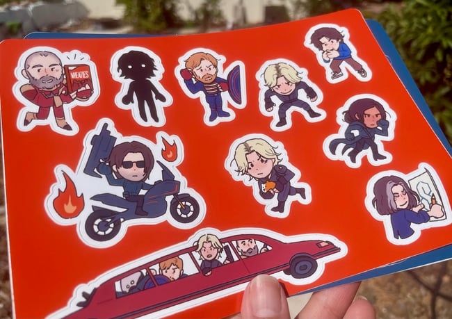 [ THUNDERBOLTS ] Sticker Sheet