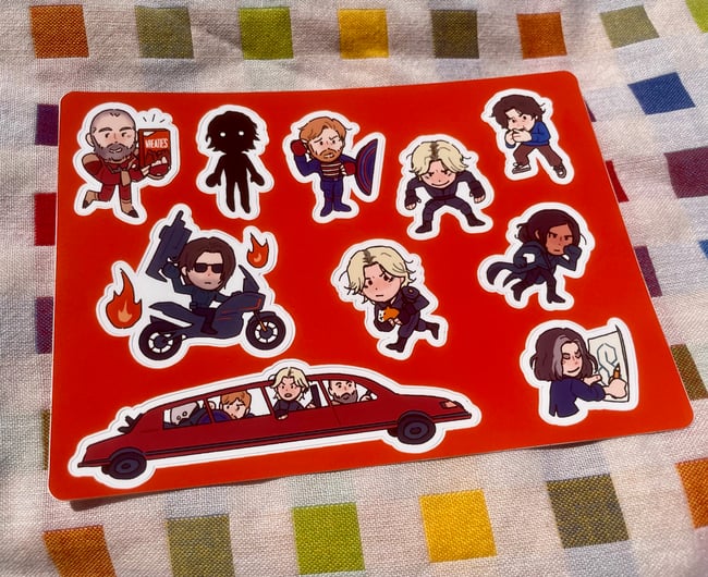 [ THUNDERBOLTS ] Sticker Sheet