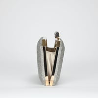 Image 5 of Inc International Concepts Lindsayy Xx Lurex Clutch - Gold/Gold