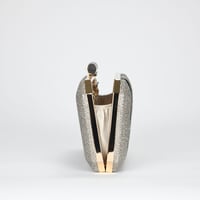 Image 6 of Inc International Concepts Lindsayy Xx Lurex Clutch - Gold/Gold
