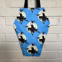 Image 1 of Vintage Witch Coffin Tote