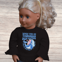 Image 2 of Doll Ruffle Shirt~ When You Go Through Deep Waters 