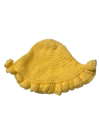 Image 2 of Sunshine Bloom – Ruffle Crochet Hat