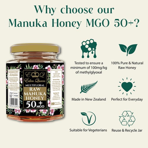 Image of Raw Manuka Honey MGO 50+ (225 grams)