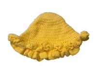 Image 3 of Sunshine Bloom – Ruffle Crochet Hat