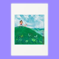 Image 1 of Summer day A4 art print