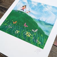 Image 2 of Summer day A4 art print
