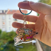 Image 1 of ME AND MY ZOOMIES 🐶 ▪️Porte clefs