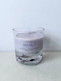 Image 1 of RELAX LAVENDER & CHAMOMILE  (WITH AMETHYST CRYSTALS)