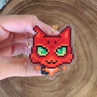 Image 5 of Pixel Cat Keychains