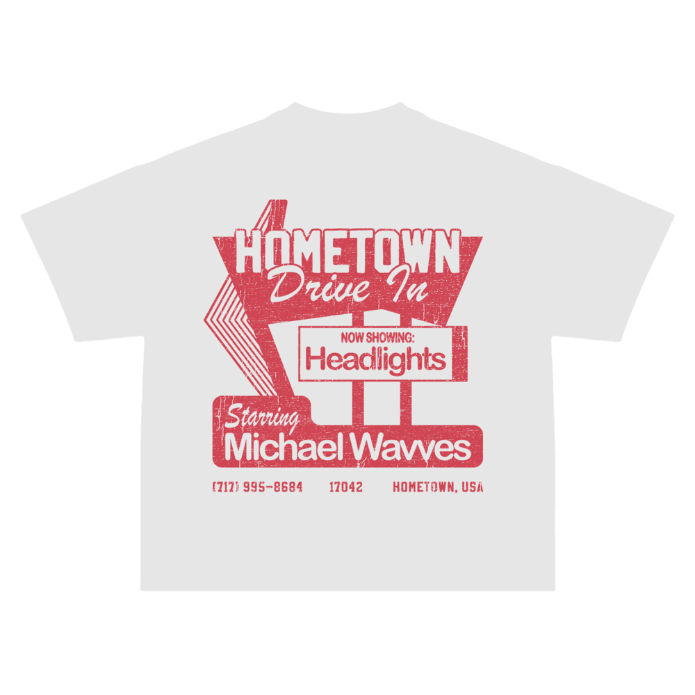 Image of Hometown Drive-In Tee (Red)