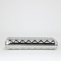Image 8 of I.n.c. International Concepts Zelis Glitter Clutch  - Silver/Silver