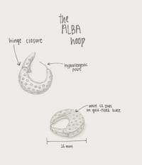 Image 7 of Alba Hoop Earring