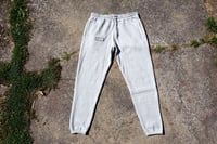 Image 2 of 633z3r All Patched Up Sweats - Only the Heather Grey