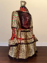 Image 1 of leopard princess “perilous heart” OP + crown set