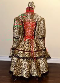 Image 3 of leopard princess “perilous heart” OP + crown set