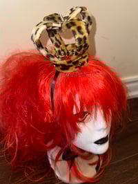 Image 1 of leopard mini crown