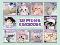 Image 2 of Chiikawa Meme Sticker Bundle