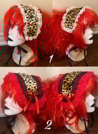 Image 2 of leopard punky headdresses