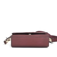 Image 6 of Guess Lyndi Mini Top Handle Flap Crossbody - Merlot
