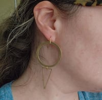 Image 4 of Big + Bold Geometric Earrings