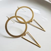 Image 1 of Big + Bold Geometric Earrings