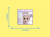 Image 3 of Labubu Meme Sticker Bundle