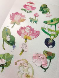 Image 1 of Lotus Sticker Sheet