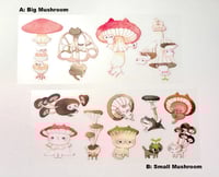 Image 1 of Mush Sticker Sheet (Big/Small)