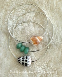 Image 1 of Silver Gemstone Bracelets