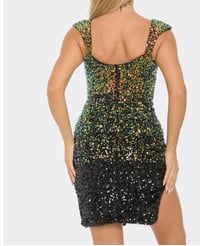 Image 2 of Multicolor Sequin Dress