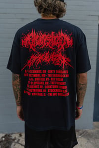 Image 2 of xEIGHTY-SIXEDx x MAULED Tour Shirt