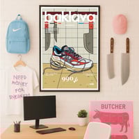 Image 2 of Sneaker Poster New Balance 990 V6 x Baklava “Untitled”
