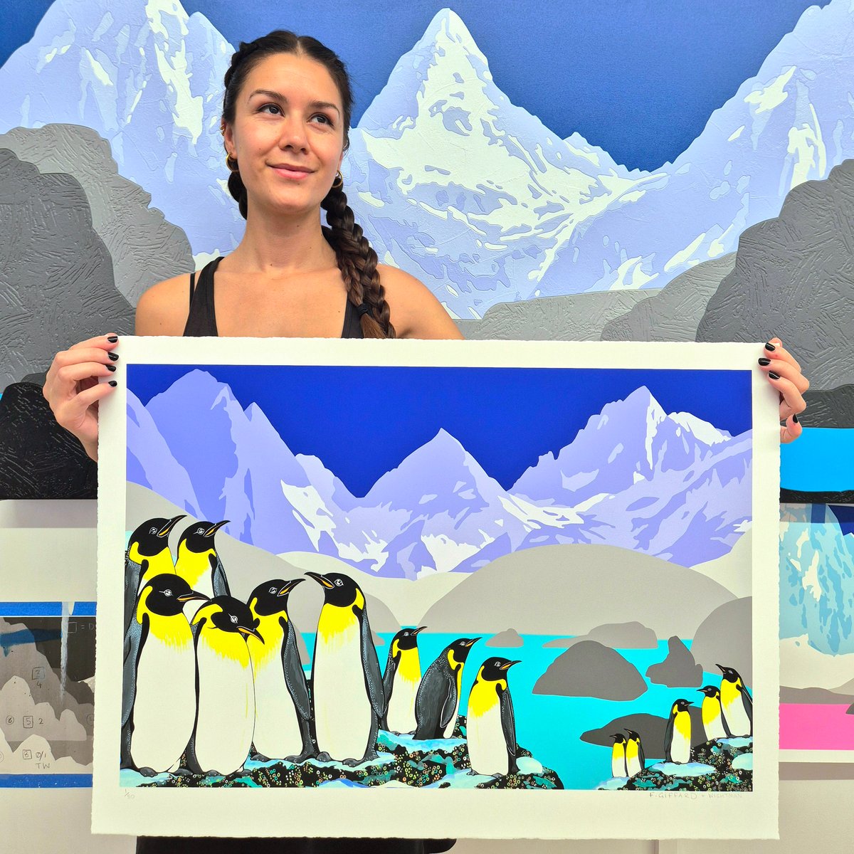 Image of Emperor Penguins and Ottoline