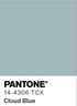 Pale Grey "Cloud Blue"  Sheer Selene Ostrich Dressing Gown Sizes: XS, L, XL, 1X Image 2