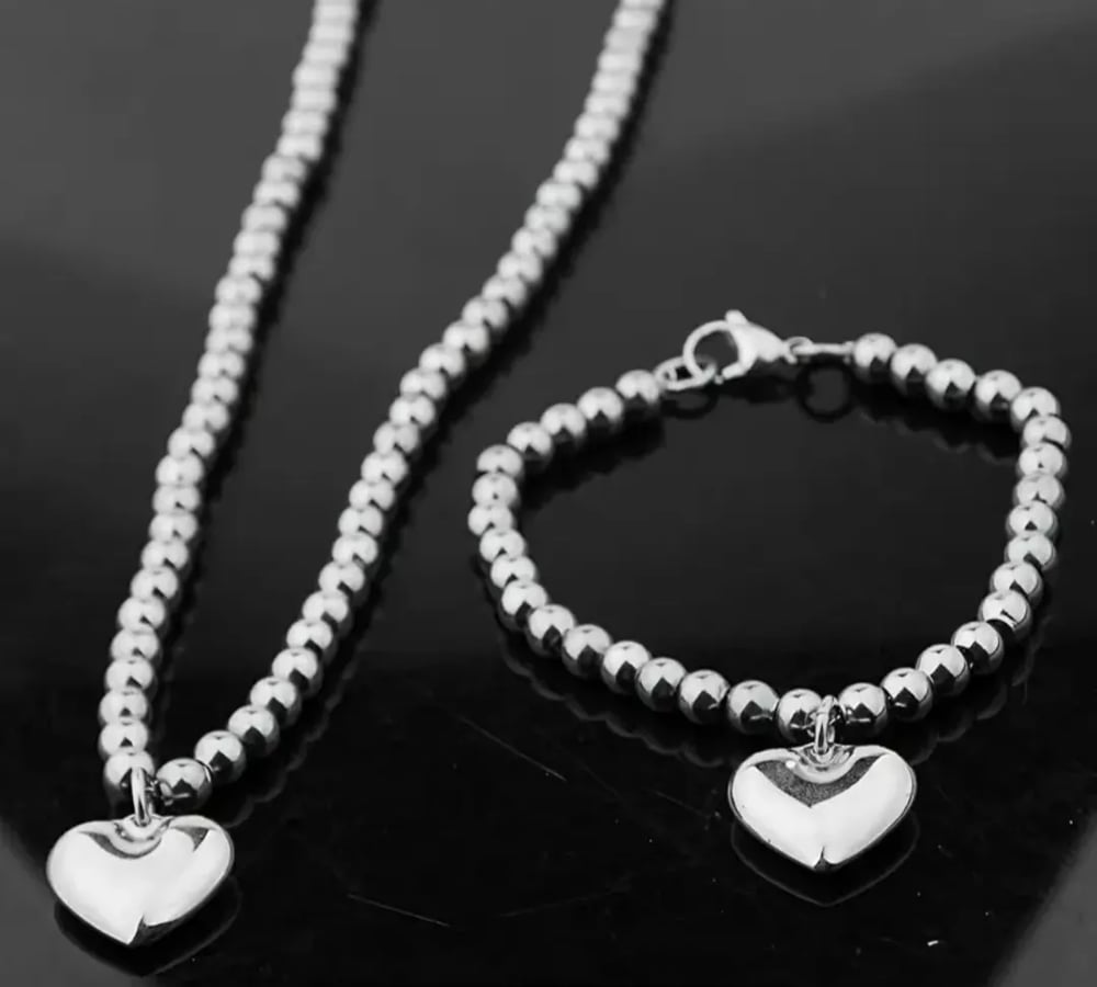 Image of Glow Up Pendant Stainless Steel Set