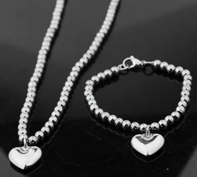 Image of Glow Up Pendant Stainless Steel Set