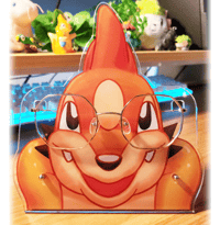 Image 2 of Floatzel Acrylic Glasses Holder