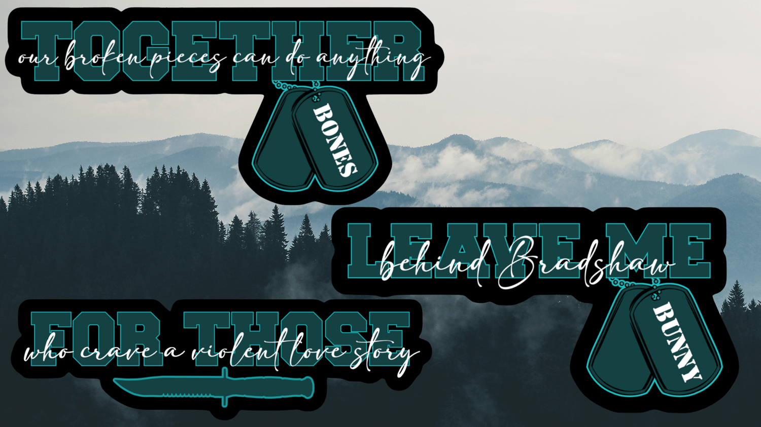 Image of Officially licensed Leave me behind 11 vinyl sticker pack 