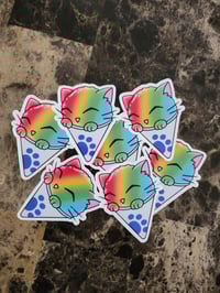Image 2 of Shave Ice Kitty Sticker