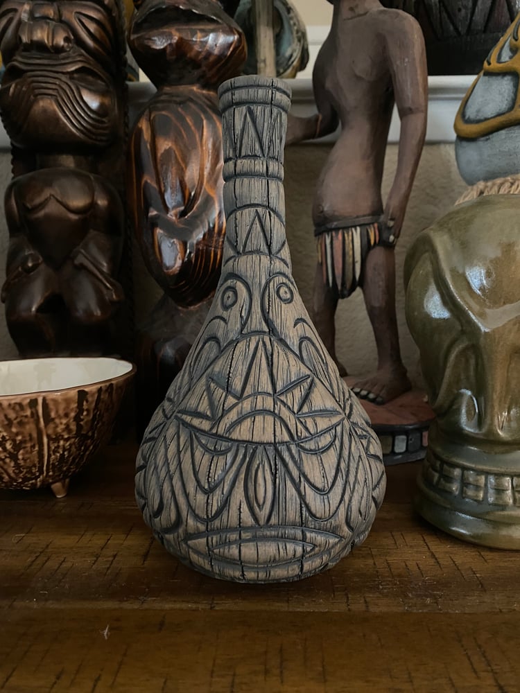 Image of “Abelam Peace Maker” Pipe (a) - Brown Woodgrain - Must Be 21 to Purchase - US Shipping Included 