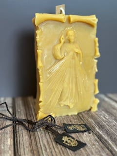 DIVINE MERCY CANDLE * DIVINA MISERICORDIA