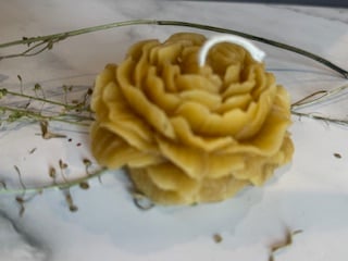 SMALL FLOWER CANDLE * VELA DE FLOR CHICA