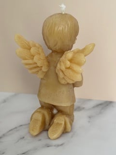 ANGEL BOY CANDLE * VELA DE NIÑO ANGEL