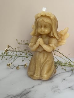 ANGEL GIRL CANDLE * VELA DE NIÑA ANGEL