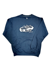 Image 2 of Coffin Nails Navy Crew Neck Sweatshirt