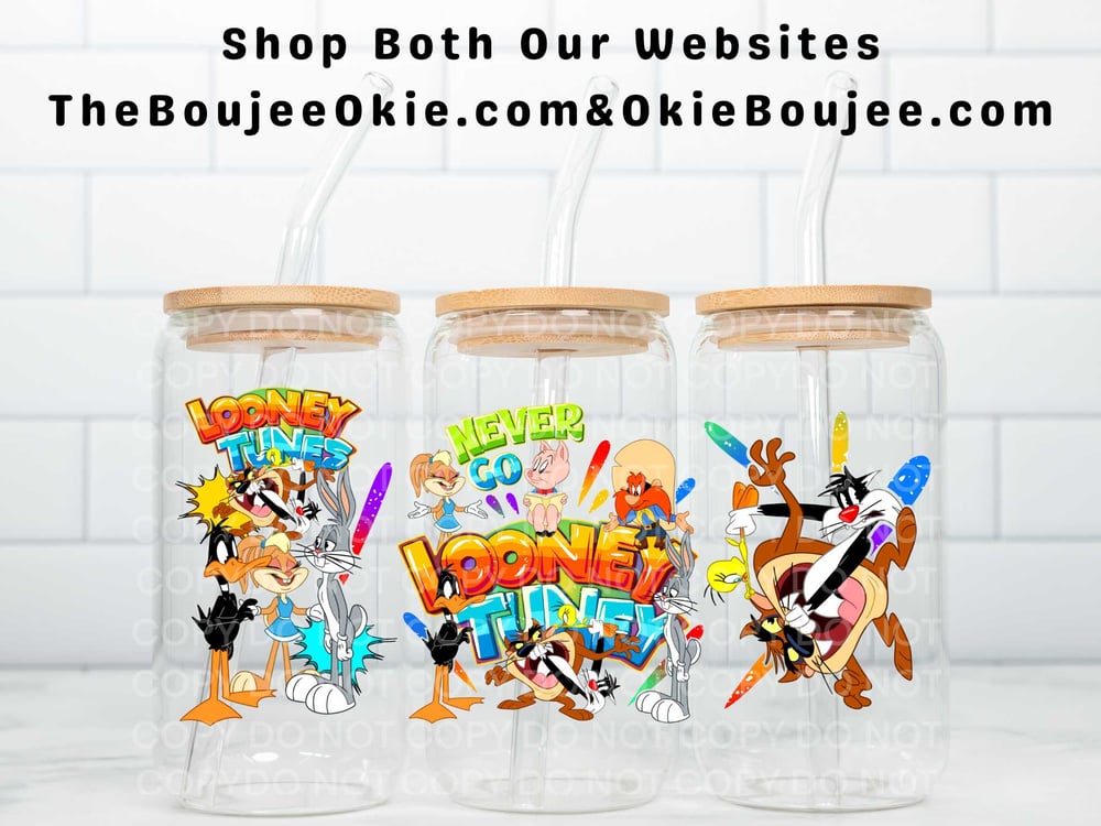 Image of Looney Tunes Uv Dtf Wrap Double Sided  W0871