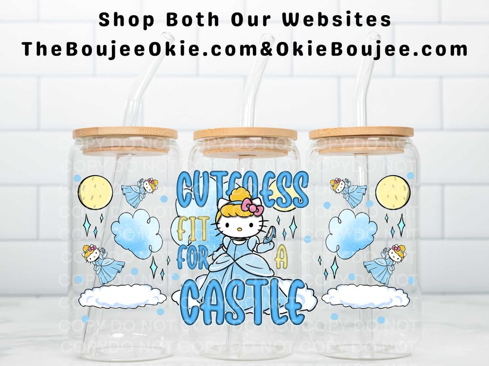 Image of Cinderella Kitty Uv Dtf Wrap Double Sided  W0873